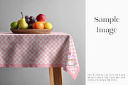 Square Tablecloth Mockups, a Household Mockup by mock-ups (Thumbnail 8 of 28)