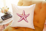 Watercolor Pink Nautical Clipart, an Illustration by Sublimation Artist (Thumbnail 5 of 6)