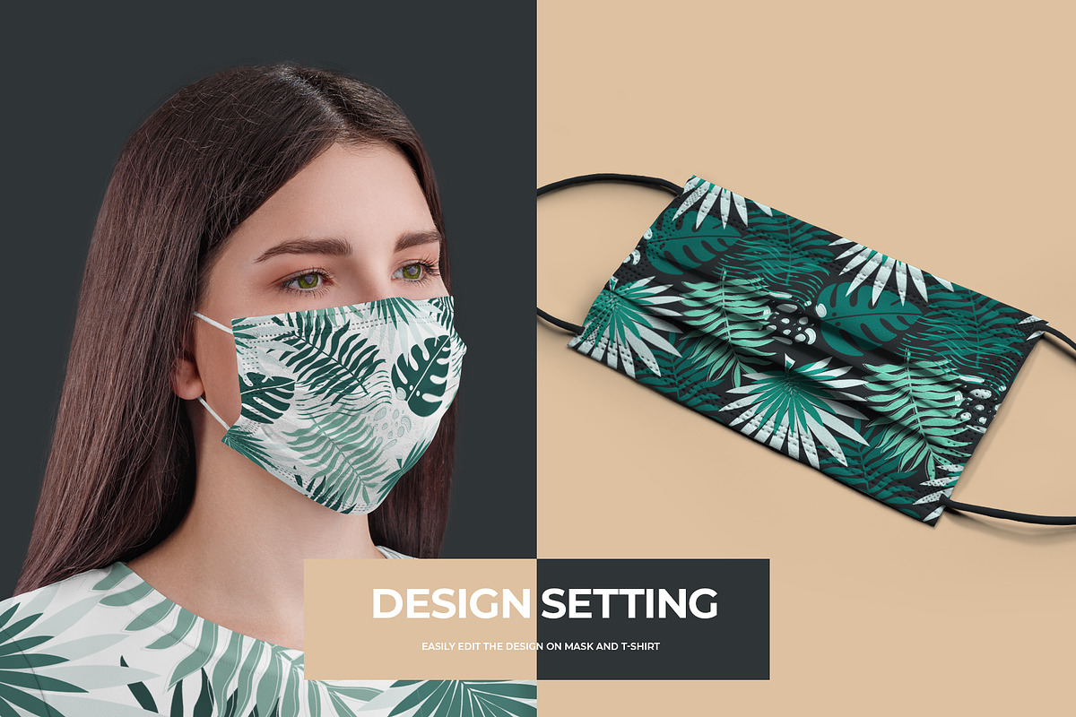 11 Mockups Face Mask, a Mask Mockup by Grow Design Craft Studio (Photo 7 of 10)