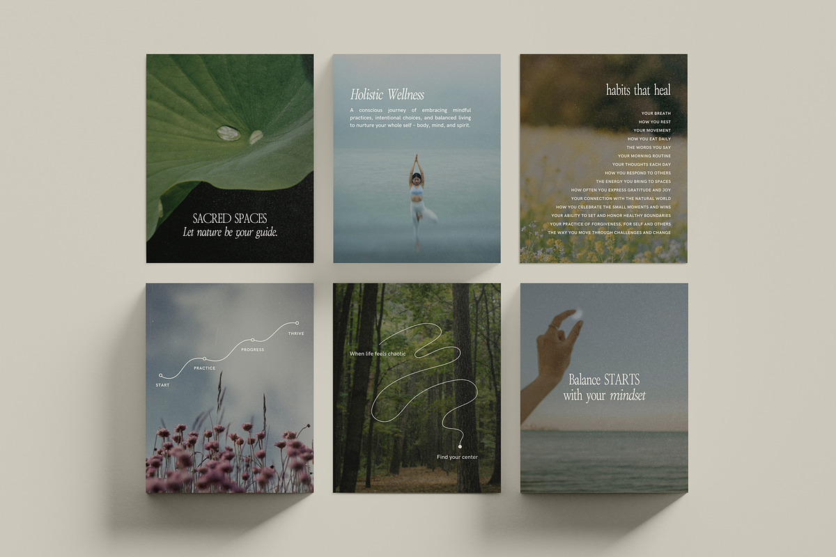 Holistic Wellness Template - Canva, a Social Media Template by Willoe Studio (Photo 9 of 11)