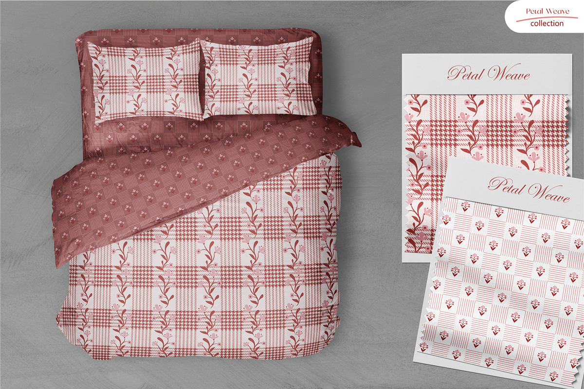Petal Weave - Seamless Patterns, a Pattern Graphic by InaCorart (Photo 6 of 9)