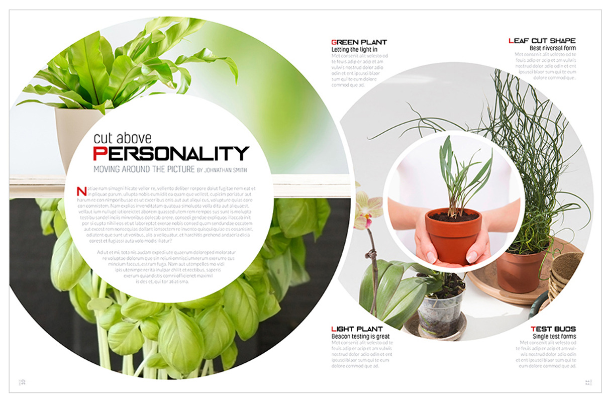 Magazine Template InDesign 15, a Magazine Template by Love Graphic Design (Photo 14 of 20)