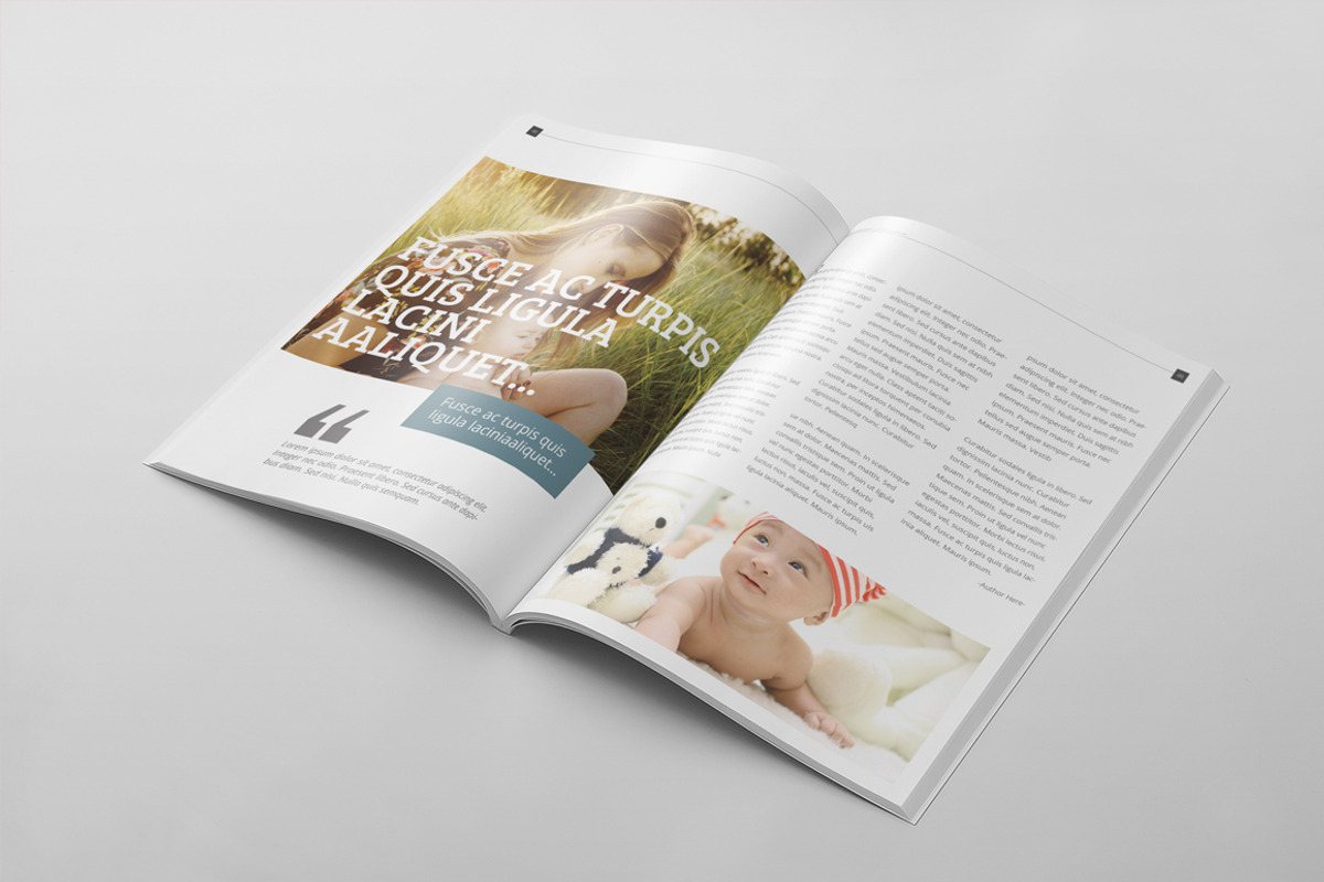 Magazine Template 63, a Magazine Template by pmvch (Photo 3 of 11)