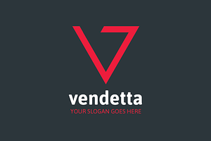 Vendetta Letter V Logo