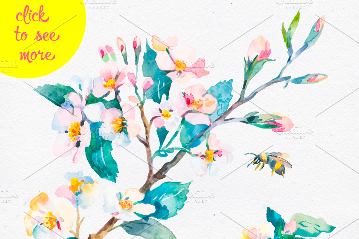 Big Spring Set, an Illustration by Elizaveta (Photo 2 of 5)
