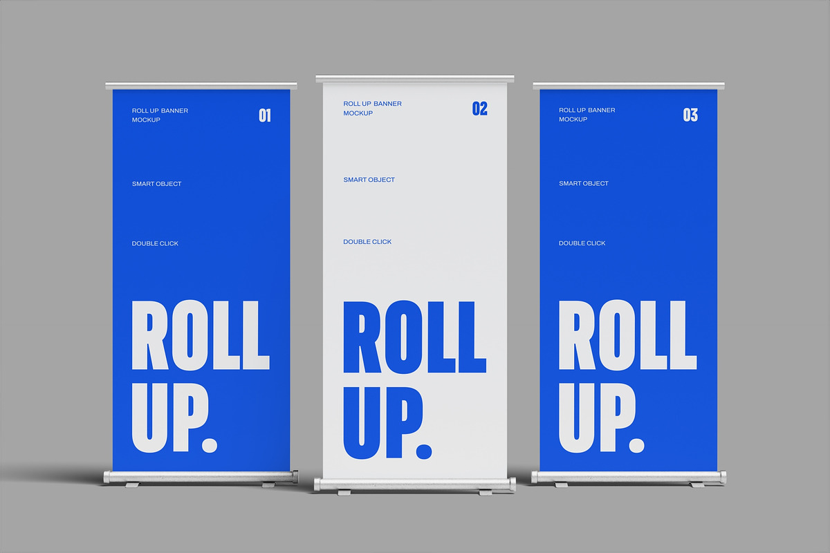 Roll Up Mockup, an Advertising Mockup by baim_std