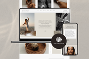 Squarespace Cahaja Website Template, a Templates & Theme by highbrandclub (Thumbnail 1 of 10)