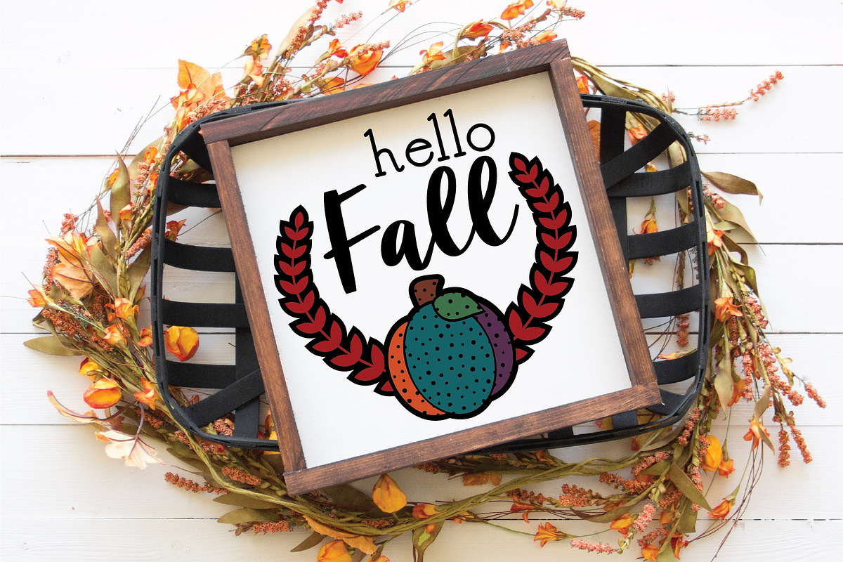 Fall Layered SVG Bundle, an Illustration by OldMarket Designs (Photo 6 of 13)
