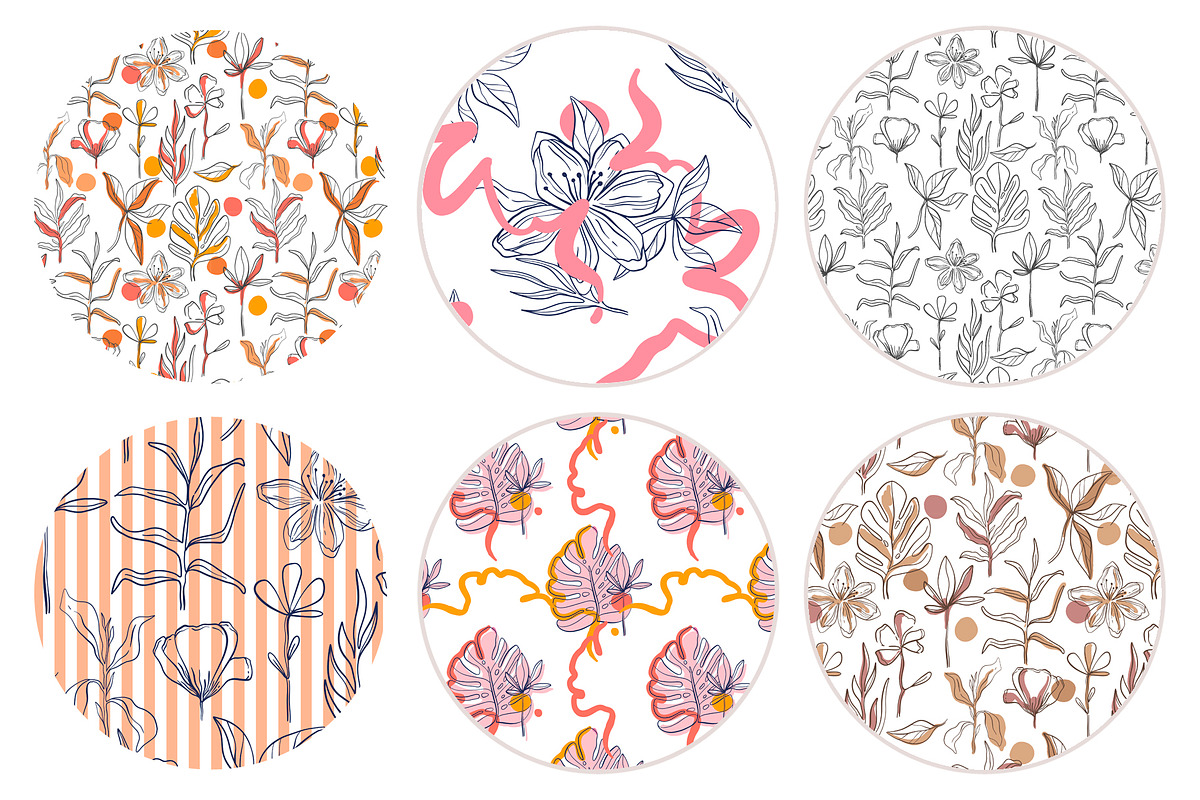 One line graphic botanical, a Decorative Illustration by Moonflora (Photo 5 of 7)
