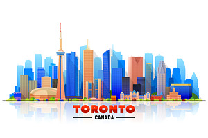 Toronto Canada city skyline