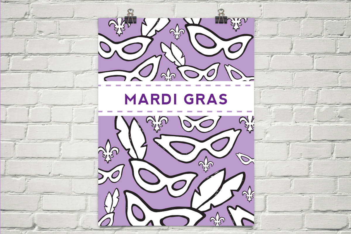 Mardi Gras Sketch Collection, an Illustration by Jaleh Afshar (Photo 4 of 4)