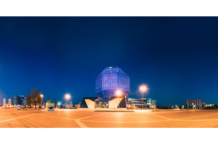Minsk Belarus. Deserted Pedestrian, an Architecture Photo by Our Amazing World