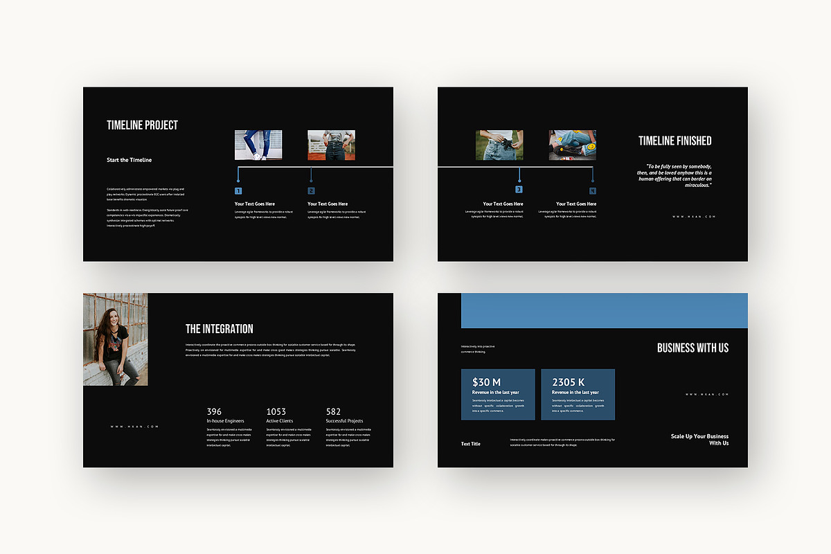 Hxan : Casual Wear Powerpoint, a Presentation Template by Punkl Camp (Photo 15 of 16)
