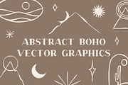 Abstract Boho Graphics, an Object Graphic by Sydney Paige (Thumbnail 1 of 8)