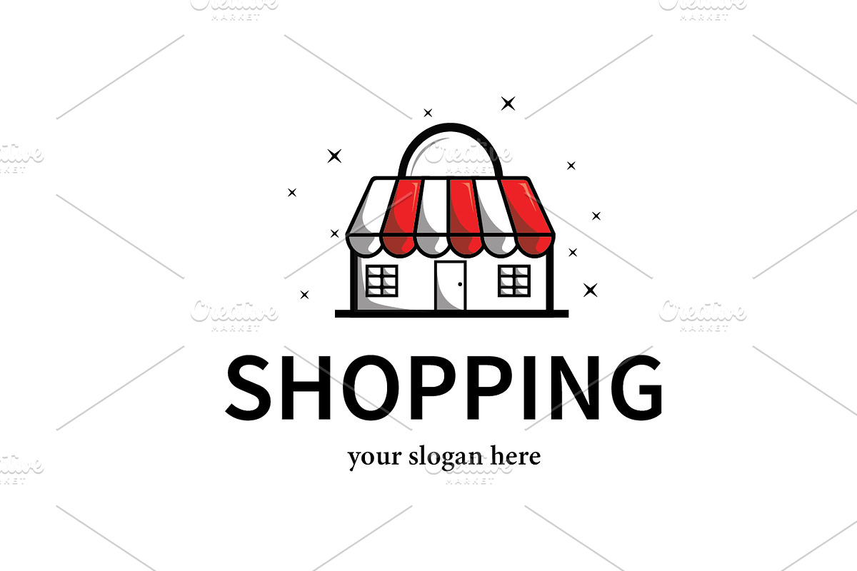 online shop shopping logo concept, a Branding & Logo Template by Maylianaw28