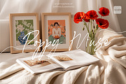Poppy Muse | Frame mockup set, a Household Mockup by SCHÉRI (Thumbnail 1 of 10)
