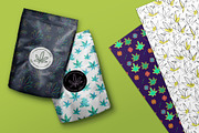 CannaPatterns, a Pattern Graphic by AlenaO (Thumbnail 3 of 4)