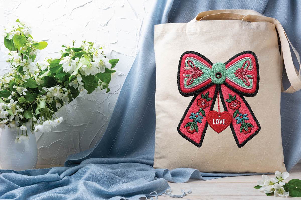 Faux Yarn Crochet Valentine Coquette, an Illustration by DreamPrint404 (Photo 6 of 7)