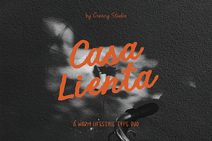 Casa Lienta – Warm Contemporary Font