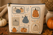 Boho Pumpkin PNG, an Object Graphic by Daisy Design (Thumbnail 3 of 3)