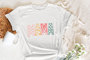 Mama PNG, Retro Patterned Printable, an Illustration by SharpMarketplace (Thumbnail 7 of 9)