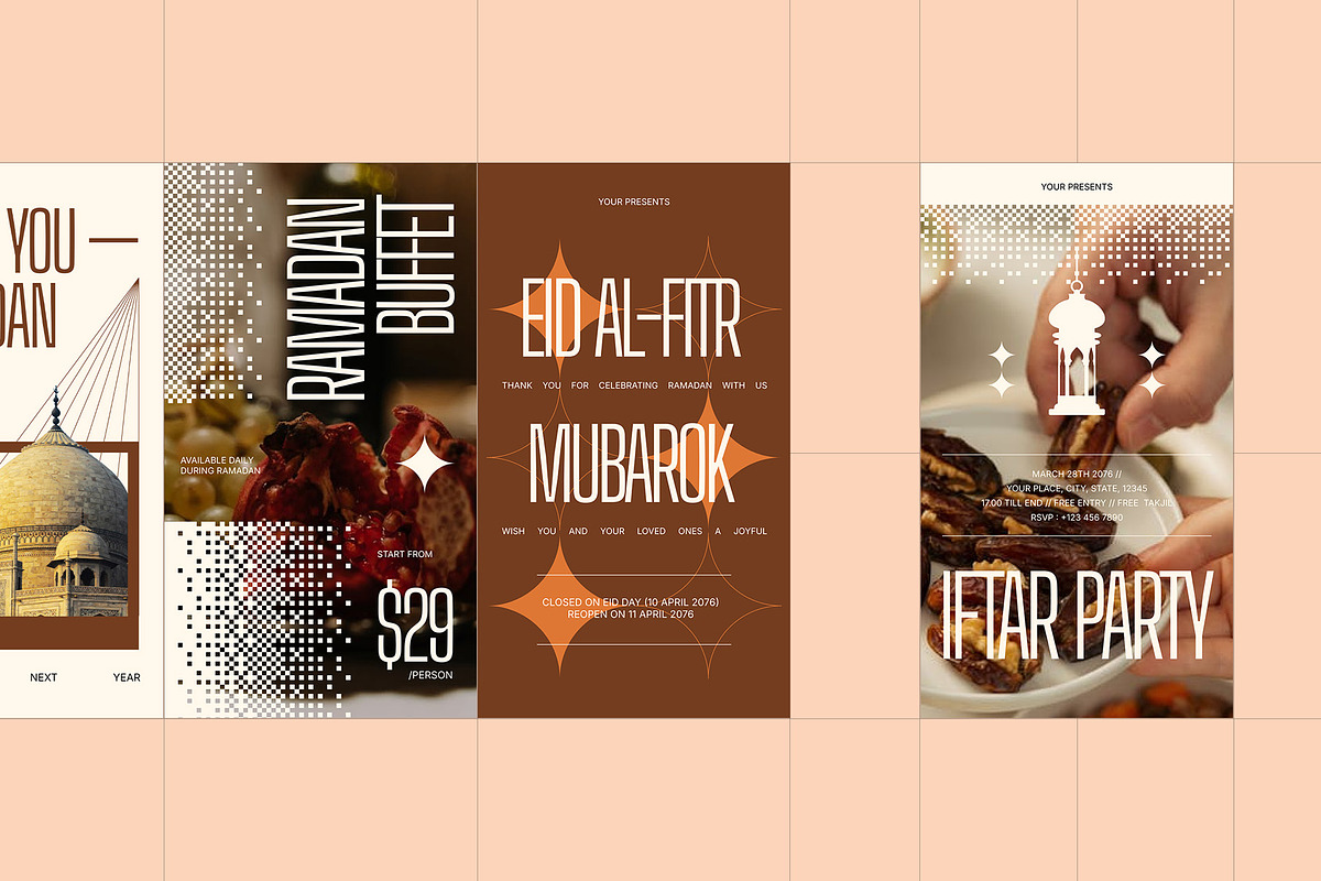 Ramadan Event Instagram - Ghoul 2, a Social Media Template by fakhroo (Photo 2 of 4)