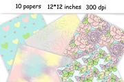 Spring Pattern, a Pattern Graphic by GlamArtZhanna (Thumbnail 3 of 3)