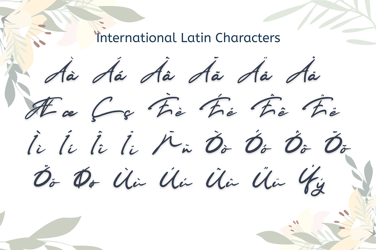 Andrew Smith Handwritten Script Font, a Script Font by Gookkis Studio (Photo 6 of 6)