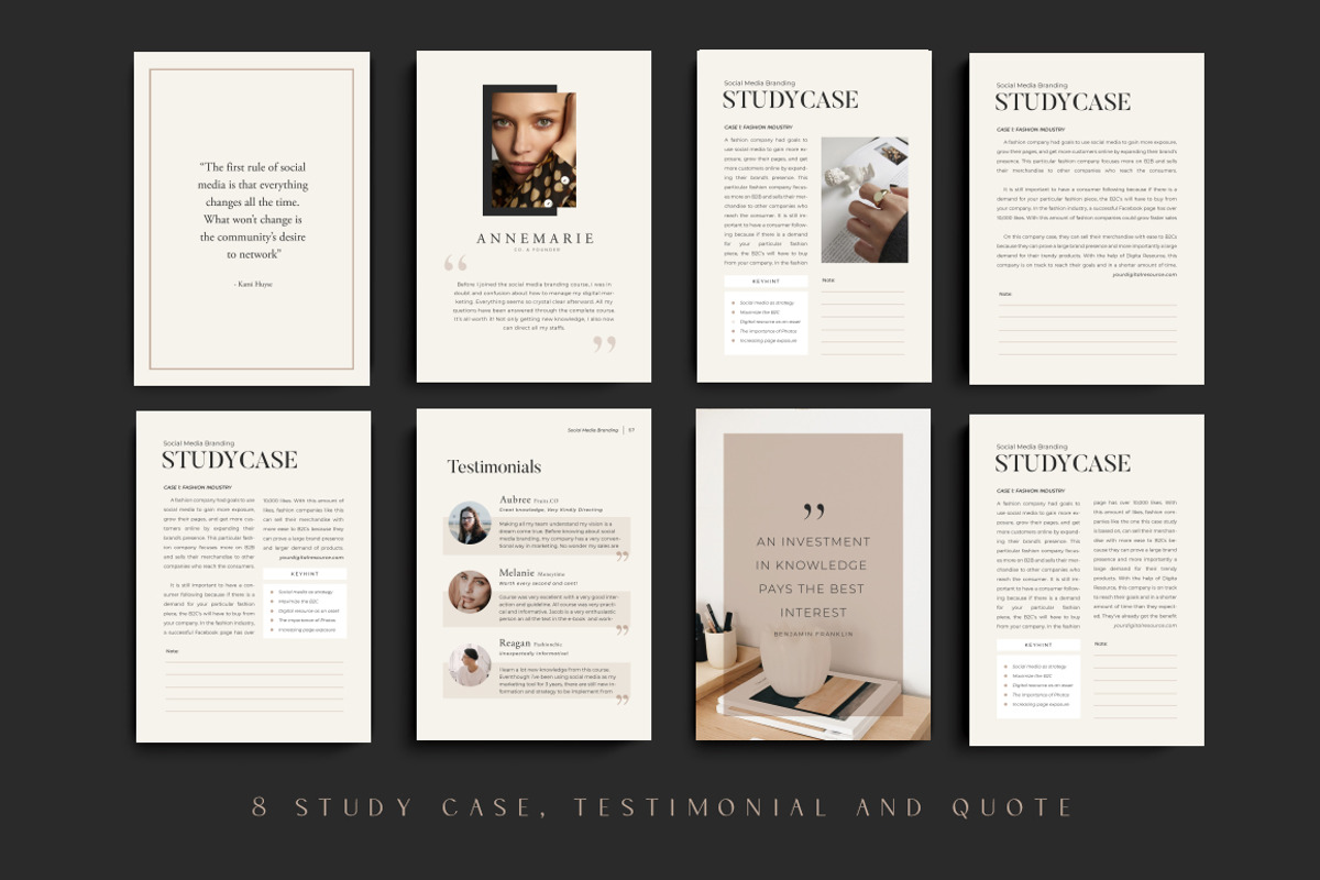 6 in 1 Bundle Coach Creator CANVA PS, a Magazine Template by Eviory (Photo 20 of 106)