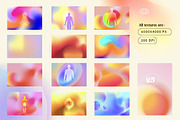 Aura Gradient Grainy Textures, a Texture Graphic by NassyArt (Thumbnail 3 of 9)