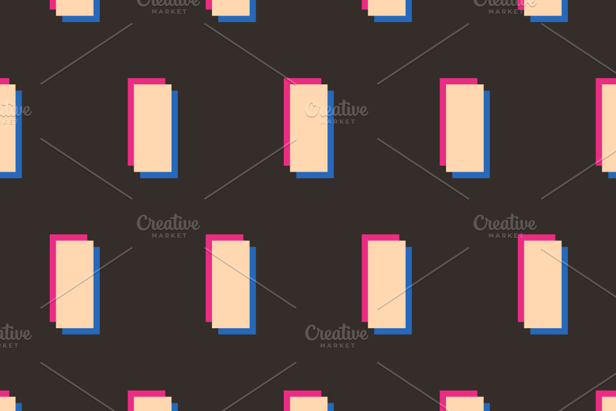 Set of geometric patterns preview 4