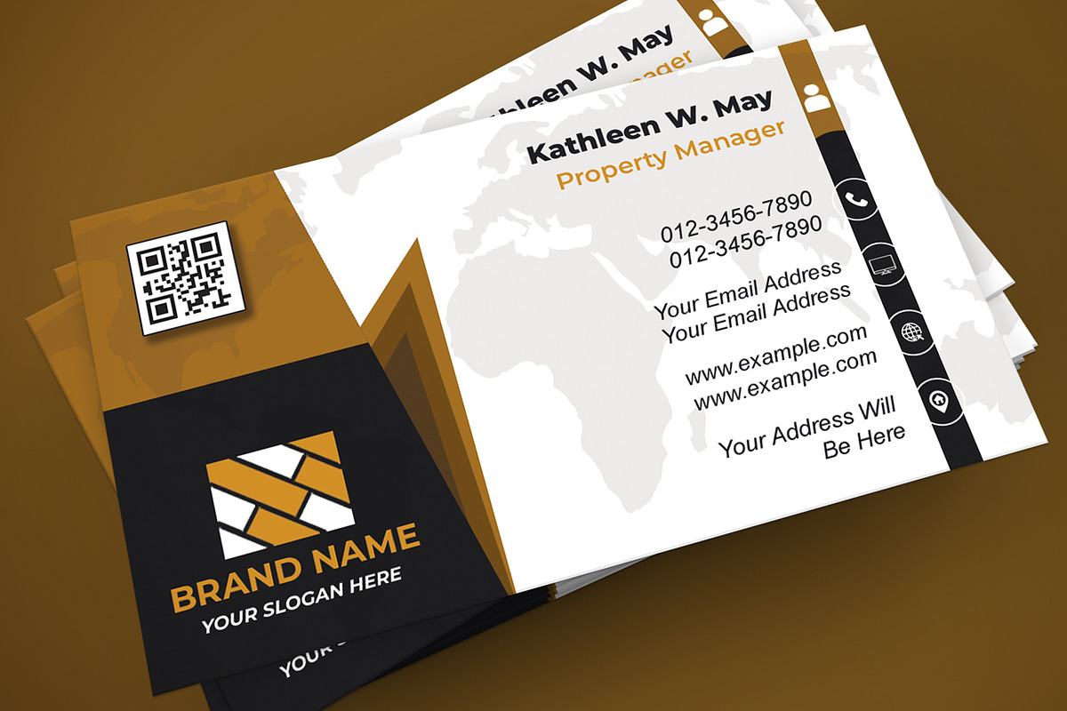 Modern Visiting Card Template, a Business Card Template by Mohammad Sarfaraz (Photo 2 of 4)