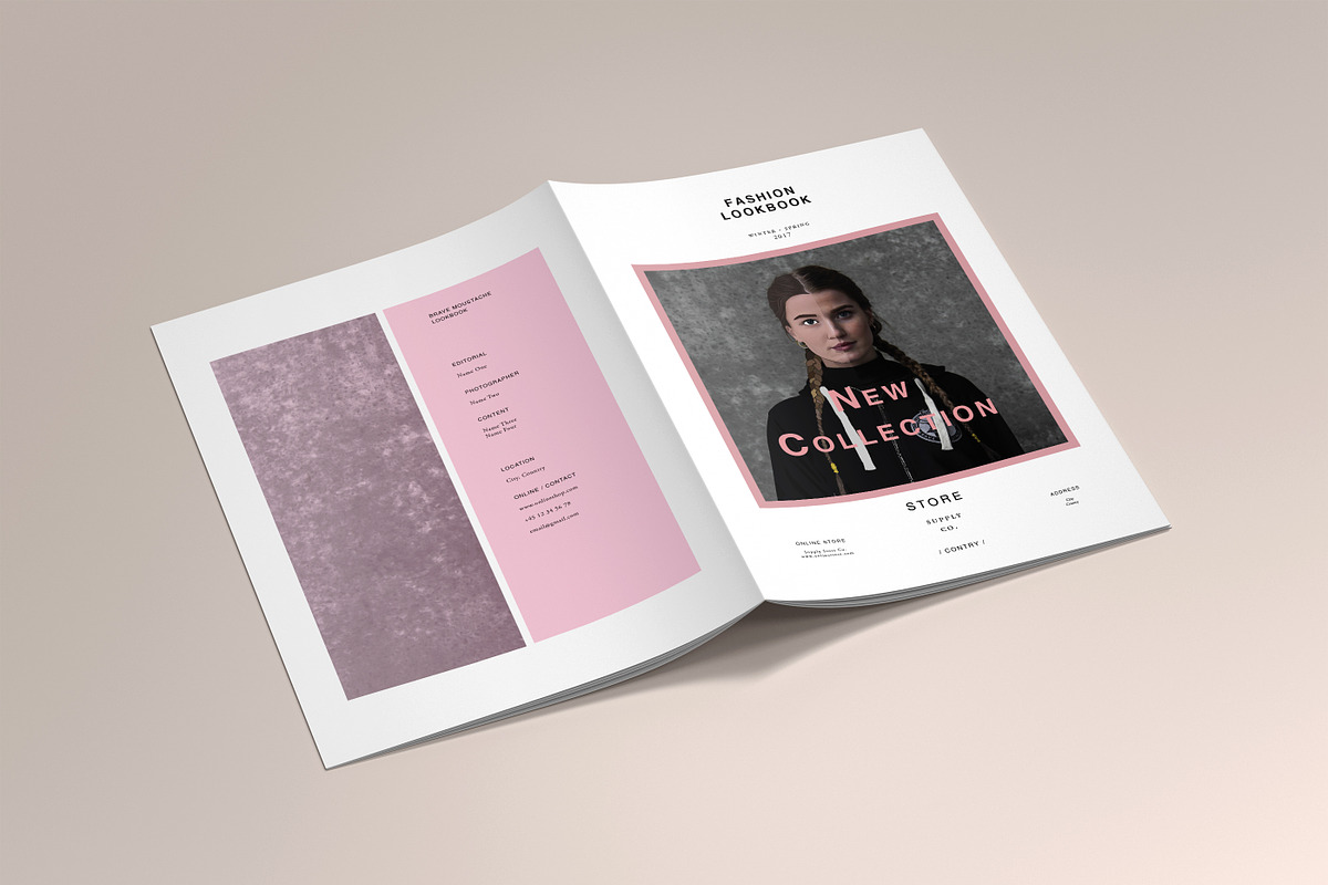 Fashion Lookbook Minimalistic, a Magazine Template by Chimerique (Photo 15 of 16)