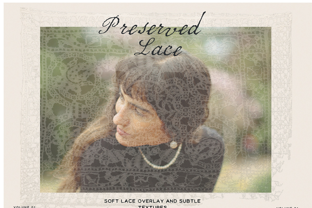 Transparent Lace Overlay Textures