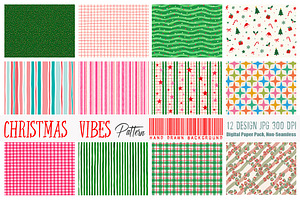 Christmas Digital Paper Pack