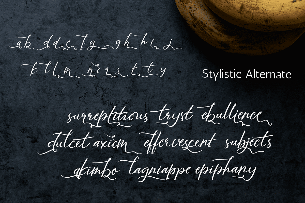 Majestic Wisteria Font, a Handwritten Font by Letterhanna Studio (Photo 10 of 21)