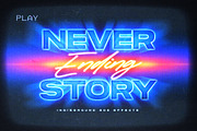 80s Text Effects Complete Bundle, a Layer Style Add-On by Indieground Design Inc. (Thumbnail 31 of 31)