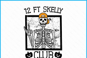 12 FT Skelly Club Halloween SVG, an Object Graphic by Creativeusart (Thumbnail 2 of 4)