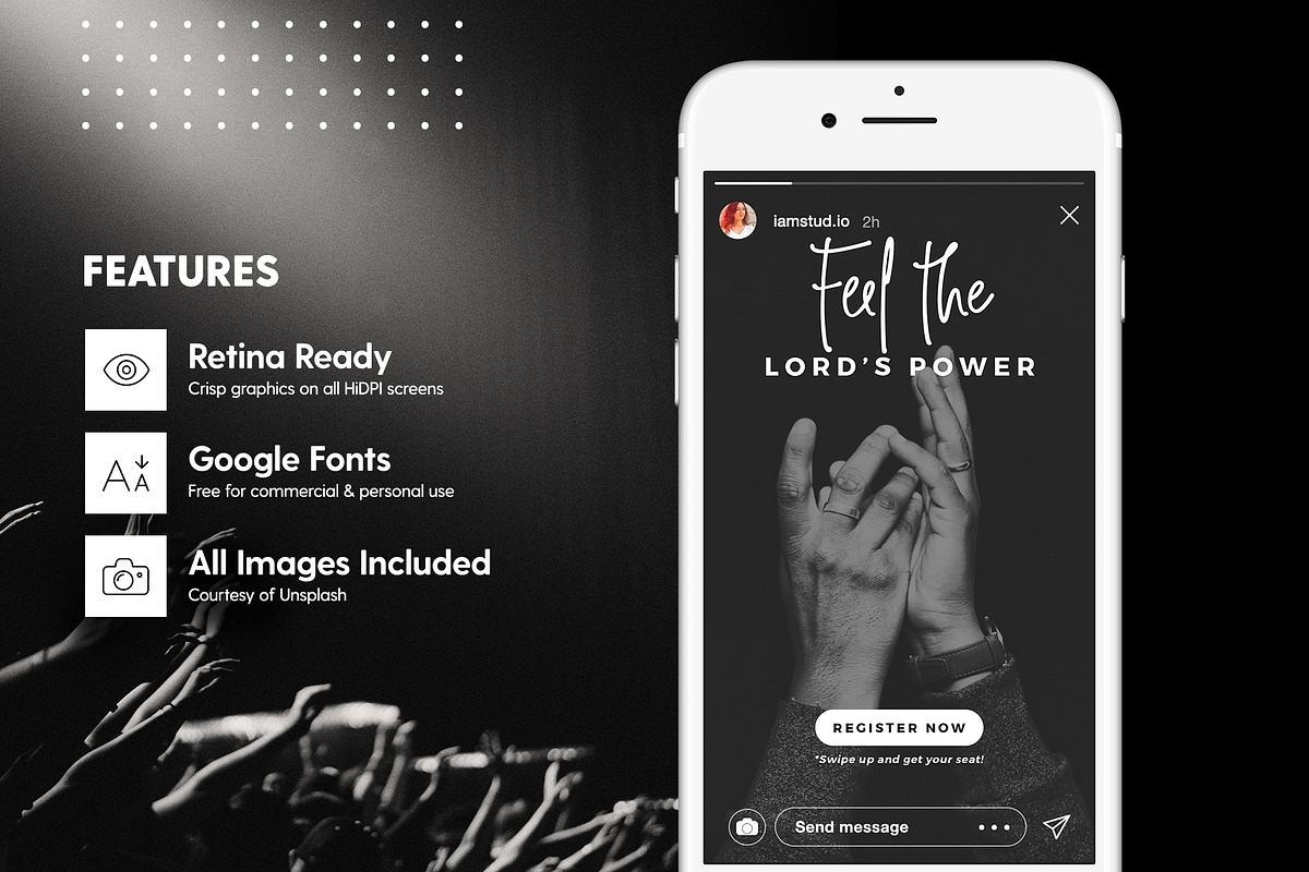 SALE 2in1 New Church Edition, a Social Media Template by The Wedding Shop (Photo 6 of 14)