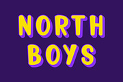 North Boys - Playful Layered Font, a Sans Serif Font by Deemak Daksina (Thumbnail 1 of 4)