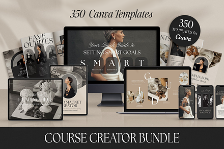Life Coach Course Creator Bundle, a Presentation Template by Studio Loire