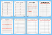 2025 Event Planner Canva, a Stationery Template by Designmela01 (Thumbnail 5 of 7)