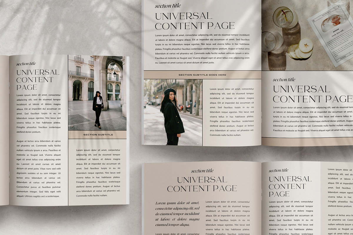 Aesthetic Workbook Template CANVA, a Brochure Template by Studio Loire (Photo 8 of 18)