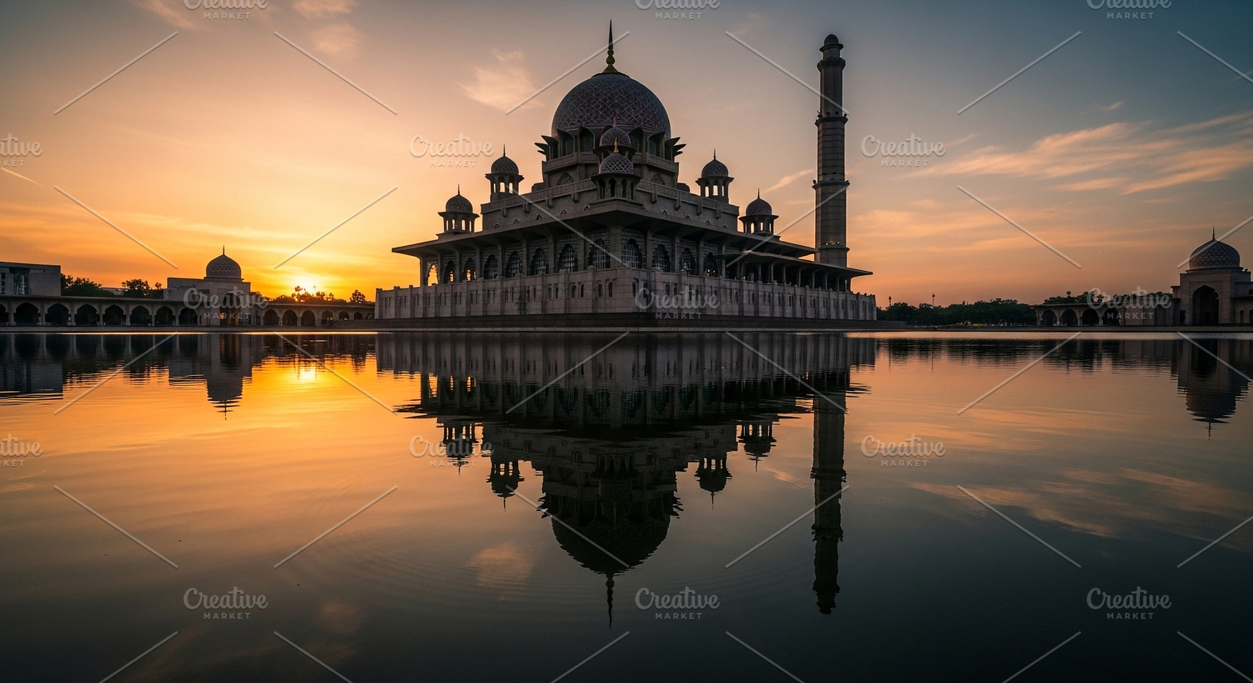 Building with dome beside water., an Architecture Photo by zahidhossainalif