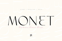 Monet - Vintage Font