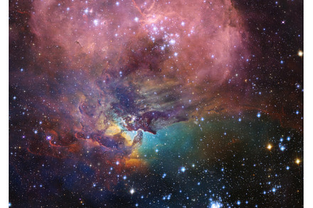 beautiful galaxy in the space, an Abstract Photo by Mikee's stuff