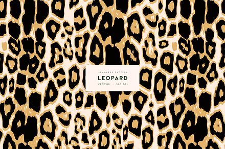 Leopard | Vector Animal Pattern, a Pattern Graphic by MalyskaStudio