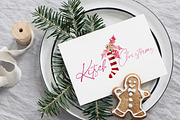 Watercolor Clipart-KITSCH Christmas, a Decorative Illustration by Beigetime (Thumbnail 8 of 15)