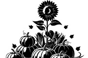 Thanksgiving Harvest Silhouette, an Illustration by Creativeshirt (Thumbnail 13 of 51)