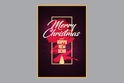 Vector Calligraphic Christmas cards., a Seasonal Illustration by PoPaShop (Thumbnail 2 of 6)
